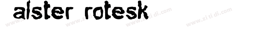 BC Falster Grotesk字体转换